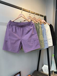 Quần Short Nam Năm Túi Thay Thế Cho Quần Ngắn Thường Ngày Thời Trang Quần Thể Thao Quần Áo Bảo Hộ Lao Động Quần 5 Túi Cạp Chun