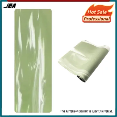 JBA PU Yoga Mat For Women Dual Layer Non Slip Extra Wide 68CM Natural Rubber Yoga Mat Good Quality Durable Skin-Friendly 瑜伽垫防滑 Exercise Mat