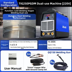 Argon TIG Welder Industrial Steel 220V 380V