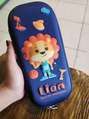 Pencil Case 3D Timbul Anak – Karakter Favorit & Warna Ceria kotak pensil 3d timbul karakter sanrio