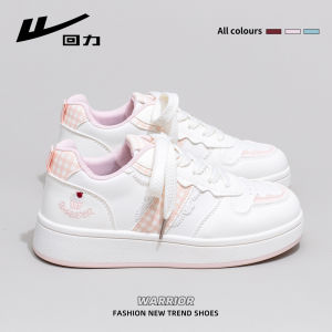 Warrior | Vintage Fresh Sweet Breathable Thick-Soled Sneakers