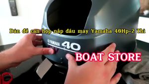 [ Bộ Đề Can Chữ-Số] Dán Đầu Máy Yamaha 15HP-2ThìĐề Can Dán Đẹp-Sắc Nét Có 3 Mẫu Lựa Chọn-BOAT STORE