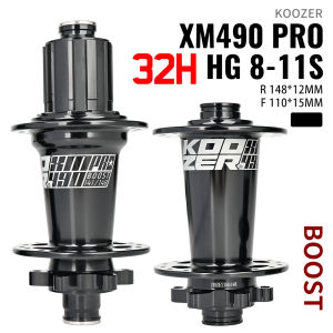 Đùm Xe Đạp KOOZER XM490 PRO BOOST Trục Thép Bạc Đạn Kín 148x12MM 110x15MM 141x5MM 28/32 Lỗ Tương Thích Với D792SB