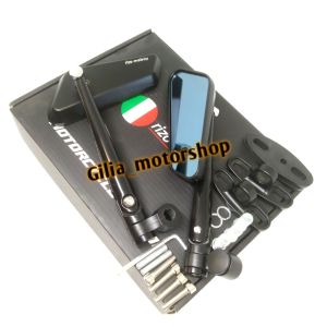 Spion Circuit Rear Mirror CNC Black Series  Universal