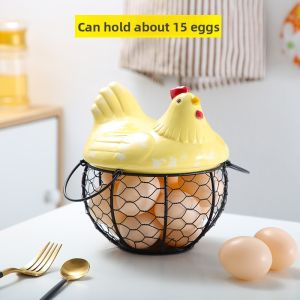 Vintage Multifunctional Egg Storage Basket
