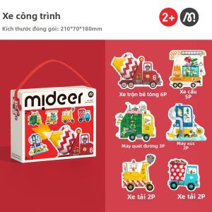 Mideer | Đồ Chơi Xếp Hình Giáo Dục Nâng Cao Cho Trẻ 2-6 Tuổi