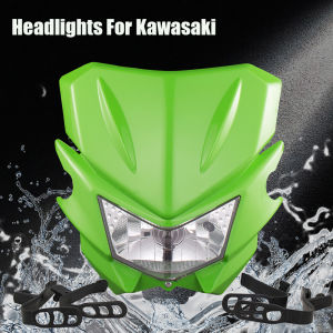 For Kawasaki KX250F KX250 450 KX450F KX KLX 450R 110-50112V 35W H4 Motocross Enduro Motorcycle Head Light Headlight Headlamp