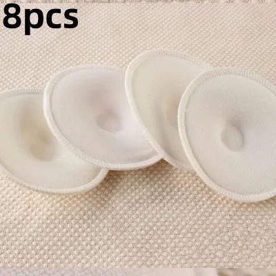 4/8Pcs New Bamboo Breast Pad Nursing Pads For Mum Washable Waterproof Feeding Pad Bamboo Reusable