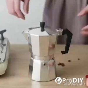 Coffee Kettle Household Italian Octagonal Moka Coffee Tea Pot Office Home Travel Outdoor Camping Tableware Equipment