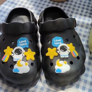 Mainland Sandal Wanita Basic Sandal Baim Selop Sandal Jelly Trendy Wedges Sendal Kodok Terbaru Motif Awan Gelembung/sandal baim toy story HSN127