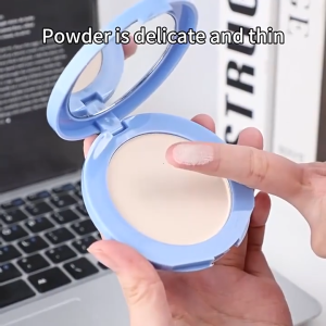Oil Control Matte Face Powder Long Lasting Waterproof Pressed Powder Makeup