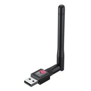 kebidumei | 150Mbps Mini USB WiFi Adapter 2.4GHz with Antenna USB Wireless Network Card 802.11n/g/b Ethernet USB Dongle LAN PC WiFi Receiver