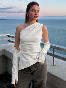 Bộ Áo Vest Nữ Thời Trang Ôm Vừa Vặn Bộ Đồ Thể Thao Thường Ngày Bộ Đồ Hai Mảnh Có Tay Áo Thời Trang Mùa Hè 2025