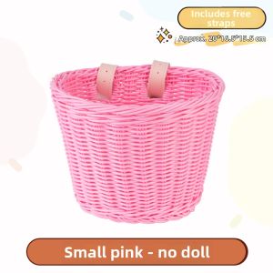 inwild | Cartoon Design Toy-Friendly Bike Basket for Kids Bicycles