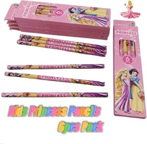 [MSIA SHIP] NOVELTY Kids Princess Pencils 6pcs Pack Pek Pensil Princess Kanak School Stationery Birthday Christmas Present Party Cartoon Goodies Doorgift Gift Children Kindergarten Writing Hadiah Alat Tulis Murah Tadika Taska Budak Pensel Kartun 小孩 卡通 铅笔