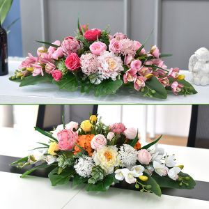 Table Centerpiece Flower Arrangement Conference Table Decoration Fake Flower Simulation Dining Table Decor Home Decoration