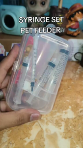 Disposable Syringe Medicine 1cc 3cc 5cc Removable Needle Pets Pet Care DR Pet Supplies