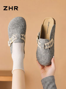 ZHR | Inner Heel Height Platform Sandals Soft Bottom Slip On Casual Shoes