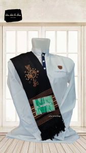 Sorban Nu Hijau Rayon Goyor Printing Logo Nahdatul Ulama Sorban Habib Bahar Bin Smith Fashion Santri