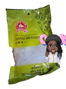 เกลือทะเล200กรัมตรามือมี่1