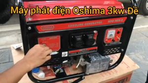 Máy phát điện 3kw chạy xăng đề nổ tại Nha Trang