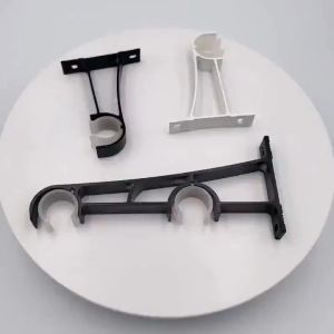 ✅【Local delivery】✅ 4Pcs/Set Window Curtain Rod Bracket Holder with Screws Iron Heavy Duty