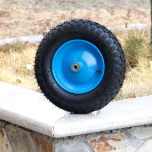 Metal Wheeled Hand-Pulled Cart Single Wheel Garden Construction Site Trash Removal Tool for Moving Sand Soil And Rubbish