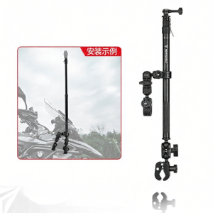 MOTOWOLF | Stable Anti-Shake Telescopic Mounting Pole for Mobile and Action Camera
