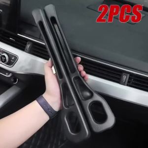 1 Pair Car Seat Gap Filler Organizer Universal Car Seat Gap Anti-leak Stopper Strip Slot Seat Gap Storage Organizer Accessory