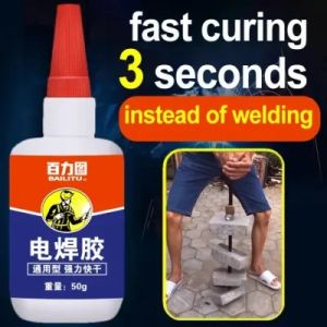 Lem Pengelasan Logam 50g Lem Super Tahan Air Lem Serba Guna Serba Guna Sepatu Perbaikan Ban Karet Glu Perbaikan Pengelasan Logam 10 Detik Cepat Menyembuhkan Lem Super Transparan Dan Tidak Beracun Tahan Lama Untuk Penyolderan Lem Kuat Plastik Dan Logam