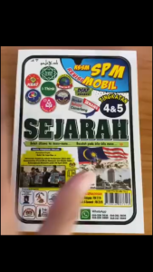 Buku Nota Sejarah Tingkatan 4 5 KSSM SPM Ringkasan Rujukan Revisi Mobil