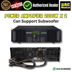 Professional Power Amplifier ZA2000D HAMMER 2 channel 2000W 功放