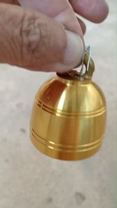 กระดิ่งวัว  กระดิ่งควาย กระดิ่งแพะ สายคล้องวัว ควาย แพะ แกะ  ขนาดกลาง พร้อมเชือกแดง