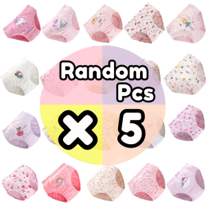 5/20 Pieces Girls Cotton Panties Cartoon Unicorn Cute Pets Cartoon Print Children Triangle Underwear Soft Baby Girls Briefs