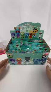 Bandai | 2026 New Model Horror Game Animal Hospital Blind Bag Set Anomaly Cat Dog Penguin Bunny Figure Ornament Halloween Birthday Gifts