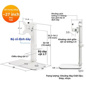 Sanwa Supply | Đế Màn Hình Điều Chỉnh Được Xoay Nâng Cao và Mở Rộng