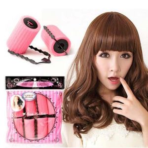 Home Use Hair Curling Iron: Women's Sponge Curling Iron - A Beauty Tool for Sleeping Friendly Hair Roller and No Damage Fringe Curler