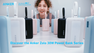 Anker Zolo Power Bank 20000mAh 30W Fast Charging Built-in USB C Cable Portable Charger for iPhone 15/16/17 Series A1689