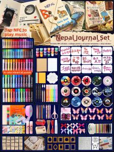 Vintage Handmade Nepal Travelers Notebook Kit