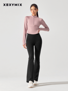 Fleece Flared Yoga Trousers