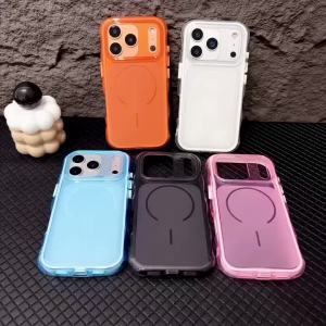 Ốp Điện Thoại iPhone Cao Cấp Trong Suốt Mờ Mềm Mại Chất Liệu TPU Chống Sốc Bảo Vệ Toàn Diện Tương Thích Với Nhiều Mẫu Máy