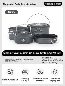 NatureHike | Non-stick Portable Camping Cookware
