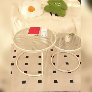 Creative Combo Nesting Tea Table Small Apartment Nordic Creamy Style