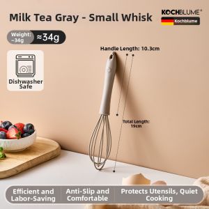 kochblume | Manual Mixing Silicone Whisk Home Baking Tool