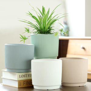 Nordic Ceramic Flower Pots: Large Medium Size & Creative European Style