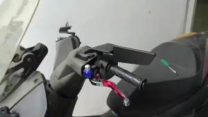 TorqPipe CNC Wind Wing Rotating Side Mirror Reduces Wind Resistance Full Alloy suit side mirrors