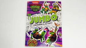Teenage Mutant Ninja Turtles Jumbo Colouring & Activity Book For Kids With Fun Activities Puzzles & Mazes