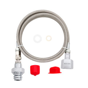 CO2 Adaptor Hose High Pressure 1.5 m for Grohe Blue Home Machine to 2-10 kg Bottles Tank Cylinder