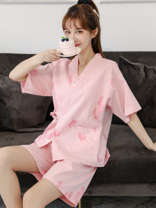 Cotton Sauna Suit Couple Matching Mens Womens Pure Cotton High End Sweat Steam Bath Robe Cute Sauna Clothing Sleepwear