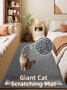 xy | Machine Washable Sisal Cat Scratch Mat Customizable